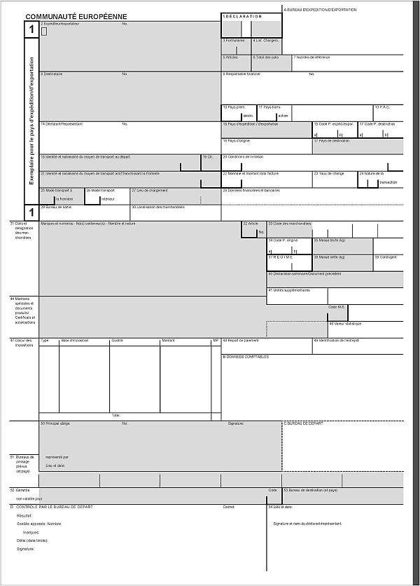 Cette image représente un document administratif unique