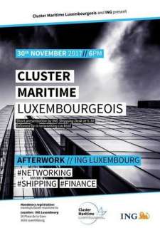 Afterwork Cluster Maritime Luxembourgeois / ING 
