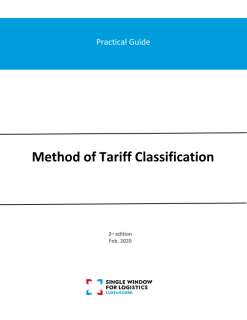 Practical guide: Method of tariff classification
