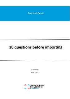 Practical guide: 10 questions before importing