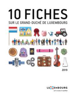 Luxembourg 2019 en un clin d'oeil