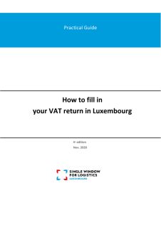 Practical guide: Fill in your VAT return